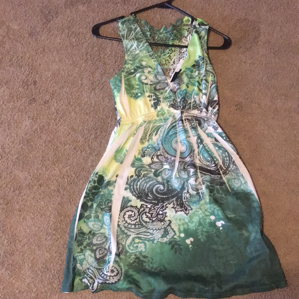 Green Rue21 dress